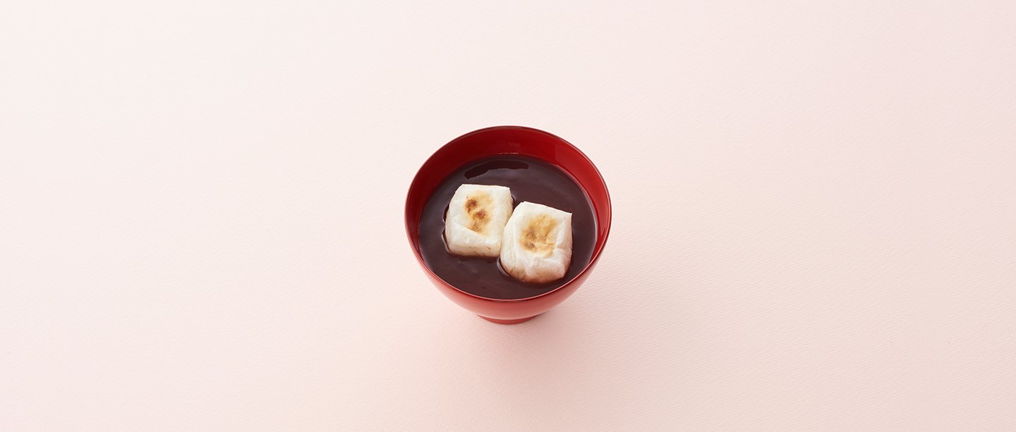 Oshiruko: Sweet azuki bean soup
